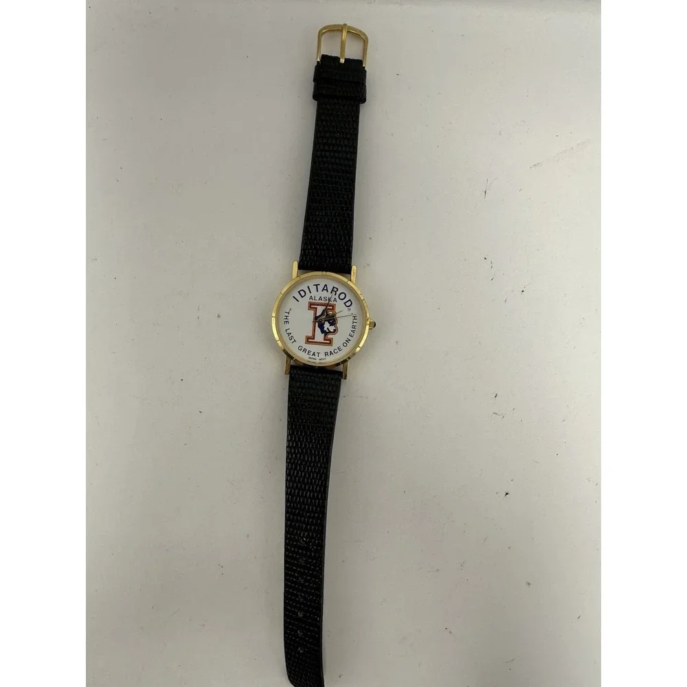 Iditarod Alaska Mens Watch New Battery‎ 33MM 7.5